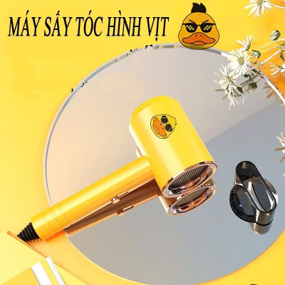 Dụng cụ làm đẹp - Máy sấy tóc hình vịt vàng dễ thương 3 chế độ - Máy sấy tóc mini 2 chiều bền đẹp nhỏ gọn