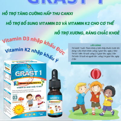 Thực phẩm bảo vệ sức khỏe Grast 1 Chai 10ml