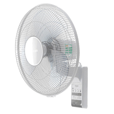 Quạt treo tường Toshiba F-WSA20(H)VN - 3 cánh, động cơ bạc thau - 3 mức gió - Điều khiển từ xa - Hẹn giờ tắt - Hàng chính hãng, bảo hành 12 tháng