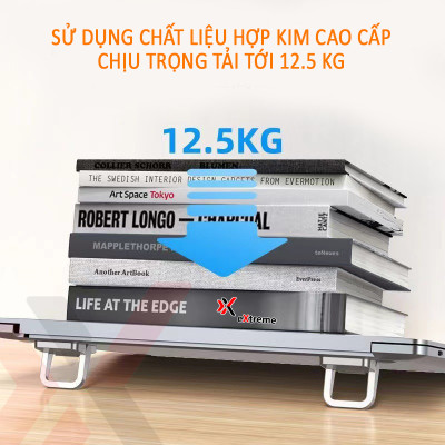 Giá đỡ laptop di động GL1x01 đế tản nhiệt cho Laptop, kê laptop Mac tiện lợi - Hàng chính hãng