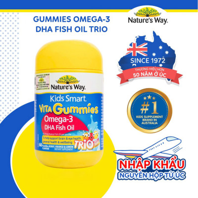 Kẹo Dẻo DHA Cho Bé Nature