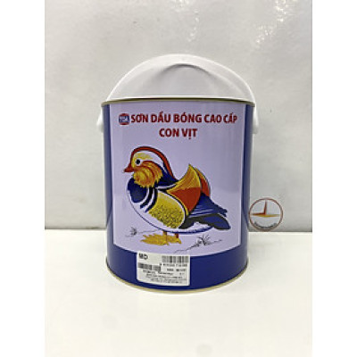 Sơn dầu cao cấp TOA Con Vịt màu trắng MD 111 _ 3L