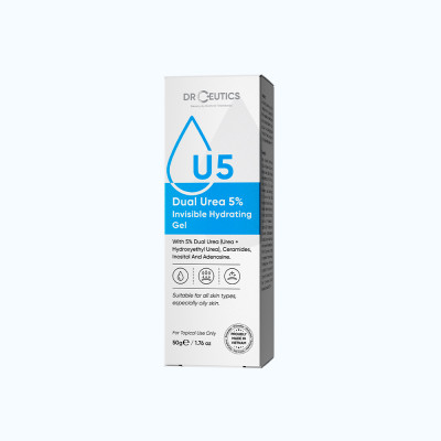 DrCeutics Gel Dưỡng Ẩm Cho Da Dầu Dual Urea 5% Invisible Hydrating 50g