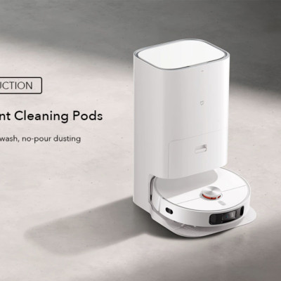 Robot Hút Bụi Lau Nhà Xiaomi Mijia Omni 1S - Tự Động Đổ Rác Giặt Giẻ Lau Sấy Khô Bằng Khí Nóng Camera AI Thông Minh - Hàng Nhập Khẩu