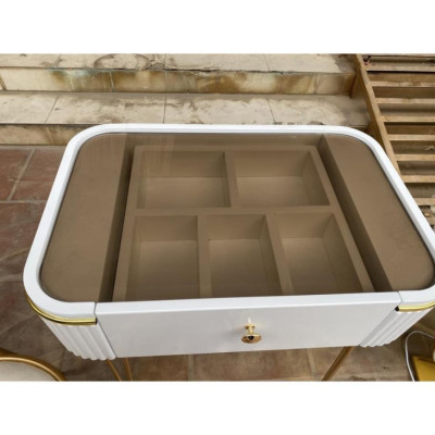 Hàng Siêu Cấp Bộ bàn phấn trang điểm mặt kính một hộp đơn hiện đại  - Giá Tại Xưởng