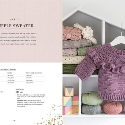 Sách - Timeless Textured Baby Crochet : 20 heirloom crochet patterns for babies an by Vita Apala (UK edition, paperback)