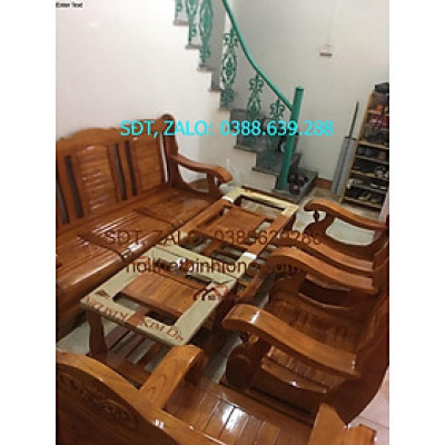 Bàn ghế gỗ phòng khách