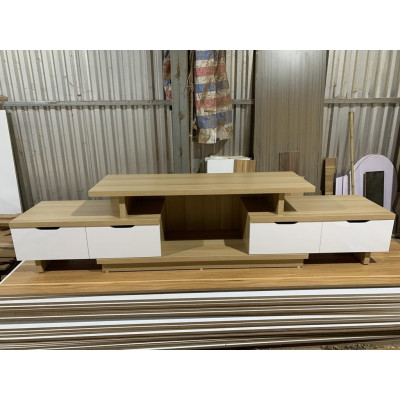 Kệ tivi thông minh kéo ra 2 đầu tăng giảm kích thước, dài 1,6m kéo ra được 2,2m, loại 4 ngăn kéo