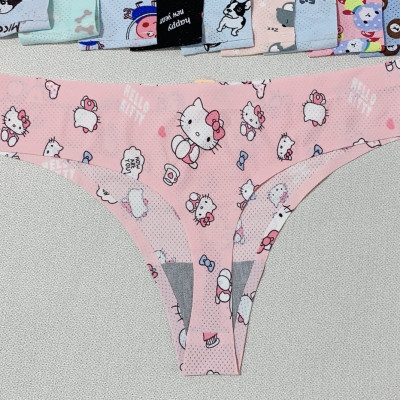 COMBO 5 QUẦN LỌT KHE THÔNG HƠI HỌA TIẾT XINH XẮN (màu giao ngẫu nhiên)