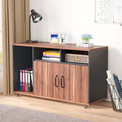 Kệ để máy in gỗ SMLIFE Pogard