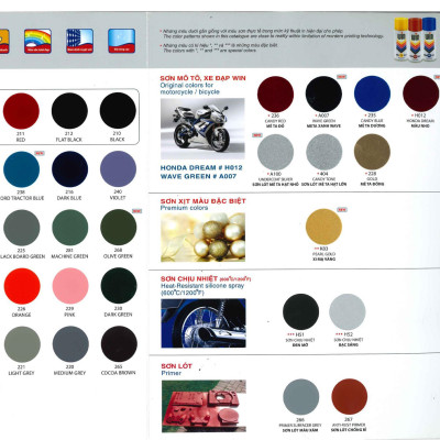 Sơn xịt xe máy Win màu Candy Tone 404 400ml