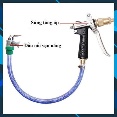 Vòi phun nước  Cút vòi đa năng cho sung xịt rửa xe tăng áp lực nước f 206499 