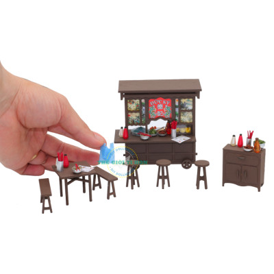 MÔ HÌNH TỰ LẮP RÁP DIY SÀI GÒN XƯA VÀ NAY - HỦ TÍU MÌ GIA - AD08