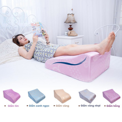 VỎ GỐI KÊ CHÂN CHỐNG GIÃN TĨNH MẠCH YOROKOBI 28CM- MÀU HỒNG