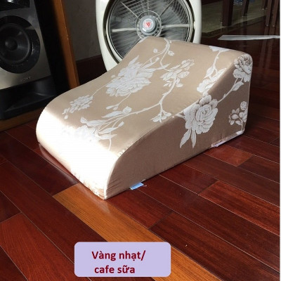 VỎ GỐI KÊ CHÂN CHỐNG GIÃN TĨNH MẠCH YOROKOBI 25CM- VÀNG NHẠT