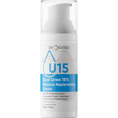 Kem dưỡng ẩm da DrCeutics Dual Urea 15% Moisture Replenishing Cream (50g) - Hàng chính hãng