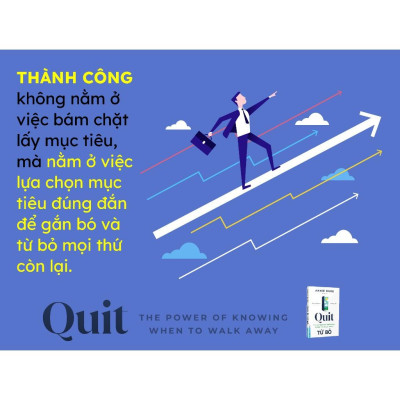 Sách - Quit Từ Bỏ Buông Đúng Lúc Bỏ Đúng Việc - First News