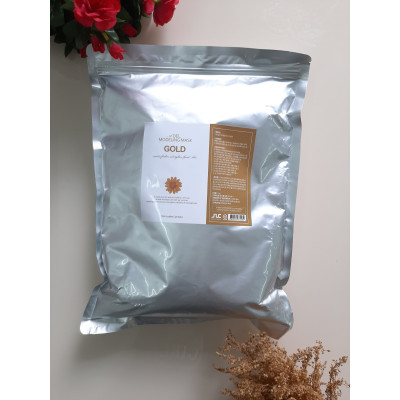 [KHUYẾN MÃI] Bột Mặt Nạ Dẻo Vàng 24K Cho Da Nhạy Cảm Trắng Sáng ADEL Hàn Quốc 1kg