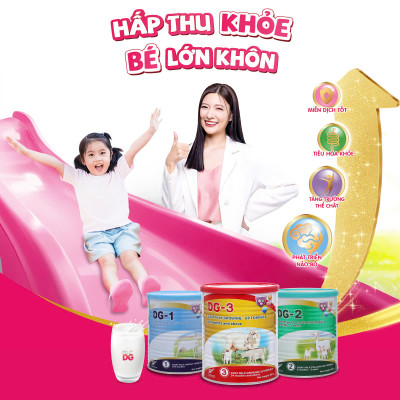 [Tặng 1 Bộ Lego] Combo 2 Lon Sữa Dê Công Thức DG-3 400g (HSD: 10/2025)
