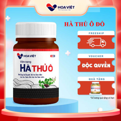 Hà thủ ô đỏ giup Bổ huyết, đen râu tóc, tóc bạc sớm