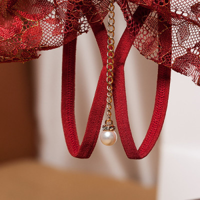 Combo 2 quần lọt khe ren hở mông, quần chip nữ, quần lót nữ sexy không đáy, đính nơ to xinh xắn, gợi cảm LYEQ064 ( MÀU NGẪU NHIÊN)