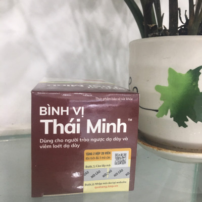 Bình vị Thái Minh- Giảm viêm loét dạ dày, trào ngược dạ dày, thực quản 