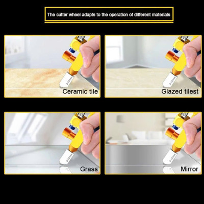 Dụng Cụ Cắt Gạch, Cắt Kính Đa Năng 2in1 – Thiết Kế Thông Minh, Nhỏ Gọn, Dễ Sử Dụng