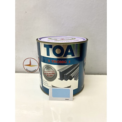 Sơn sắt mạ kẽm Toa 2 trong 1 màu xanh 601 _ 800G