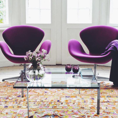 Ghế thư giản Swan Chair Tundo Ngang 73 x 80 x 64 cm