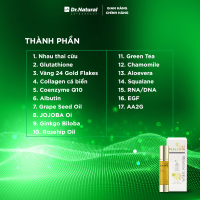 Bộ Sản Phẩm Đẹp Da, Giảm Nám: Hyper Evening Primrose Oil 180 Viên, Serum Vàng Nhau Thai Cừu 50ml