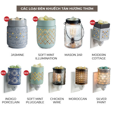 Đèn khuếch tán hương thơm Yankee Candle - Indigo Porcelain