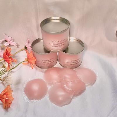 Miếng dán ngực Silicon dùng được nhiều lần, 1 hộp 5 đôi Loại 1