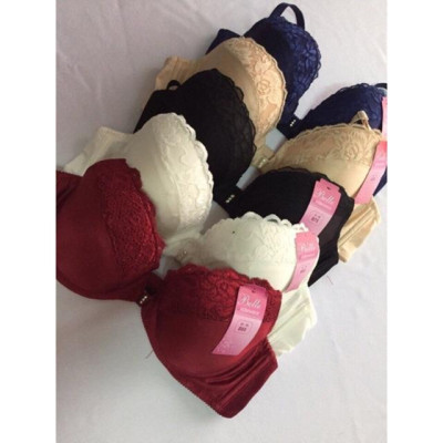 Áo Lót Nữ Cài Trước Mút Mỏng Trơn Có Gọng Viền Ren Belle 239 – Nâng Đỡ Tự Nhiên, Phối Ren Thanh Lịch