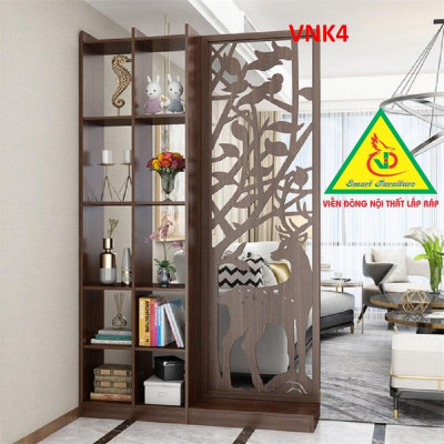 Vách ngăn tủ kệ VNK2 - Nội thất lắp ráp Viendong Adv