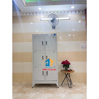 Tủ hồ sơ văn phòng 6 cửa tĩnh điện giá rẻ Đại Thành