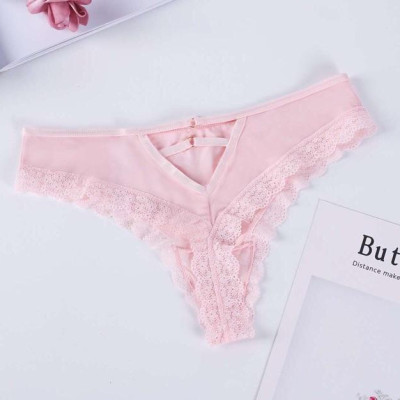 Quần Lót Nữ Lọt Khe Thun Lạnh Viền Ren Vicky 1206 – Mỏng Mịn, Không Lộ Viền