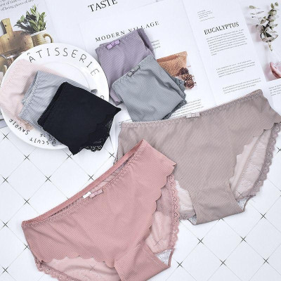 COMBO 10 QUẦN SU PHỐI REN LƯỚI CHẤM BI 1418