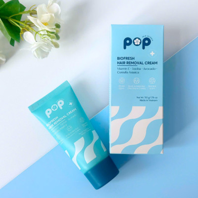 Kem Tẩy Lông Biofresh POP - Hương Nhài