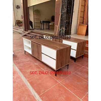 Kệ tivi MDF ván nhập khẩu kt 1m4* 40* 55