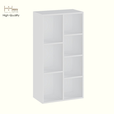 HAPPY FURNITURE ,Kệ sách 7 ngăn - CATY , KSA_094, 52cm x 28cm x 100cm DxRxC