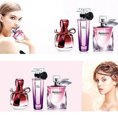 Sản phẩm dụng cụ làm đẹp  cho bạn gái - Combo  3 chai nước hoa thủy tinh nữ cao cấp 25ml / 1 , hộp đựng sang trọng ,lịch sự  có thể dùng làm quà tặng 