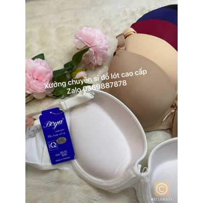 ÁO BOYA SIÊU ĐẨY 029HTW , Áo ngực Boya trơn nâng ngực