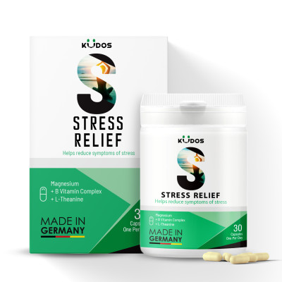 Thực phẩm bảo vệ sức khỏe KUDOS STRESS RELIEF (30 viên/hộp)