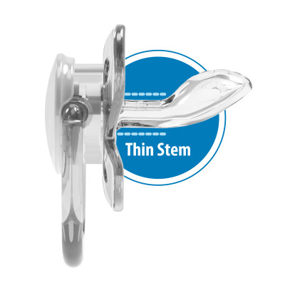 [ PV12006/PV12008 - Xanh ] Set 2 ty ngậm phát sáng dạ quang Prevent chỉnh nha, chống vẩu Dr.Brown