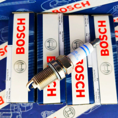 Bugi Bosch Chân Ngắn (Double Platinum) Tuýp 16 Ren 14 - Toyota Vios, Altis; Hyundai; Kia; Mitsubishi