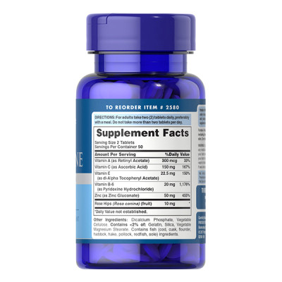 Kẽm hỗ trợ trị mụn, làm đẹp da mụn Puritan