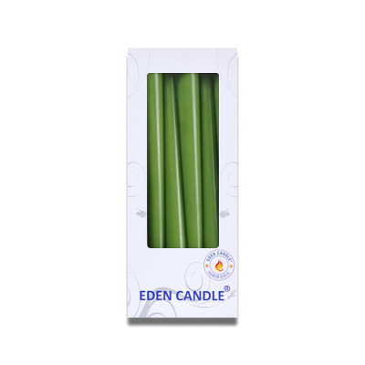 Hộp 6 Nến Thơm Taper Eden Candle FTRAMART EDC2331 (25cm) - Xanh Lá