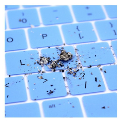 Miếng phủ bàn phím bằng silicon chống bụi, chống nước bảo vệ cho Macbook màu Ombre