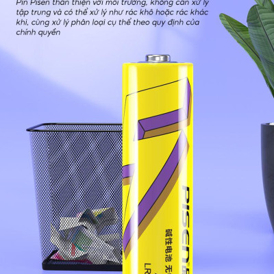 Vỉ 8 Pin Đũa AAA7 1.5V SuperLife - Pisen LR03