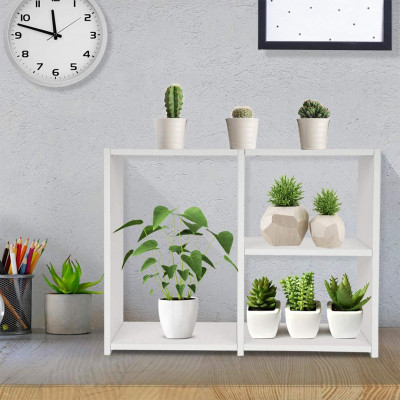 Kệ sách gỗ để bàn kệ sách mini SMLIFE Alicia